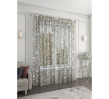 Гардина (300x260 cм) 1 шт. Цветы