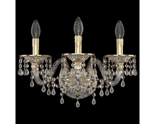 Бра Bohemia Ivele Crystal 1611 16110B/3/165/XL GW V0300