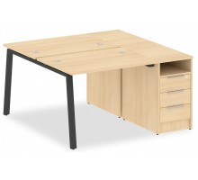 Стол письменный Metal System БА.РС-СТП-2.1