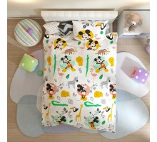 Постельное белье полутораспальное Funny Mickey