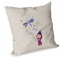 Подушка декоративная Маша и медведь