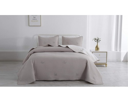 Покрывало с наволочками евростандарт Жаклин