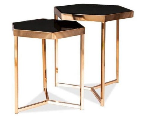 Набор из 2 столов журнальных Milos