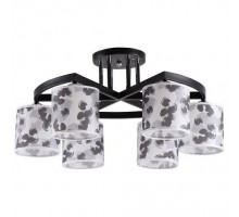 Потолочная люстра Imex 51536 MD.51536-6-S BK+CH
