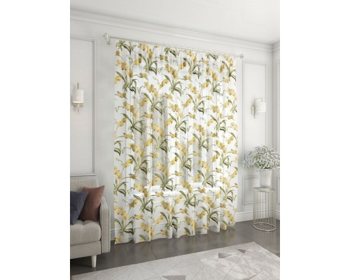 Гардина (300x260 cм) 1 шт. Орхидея