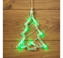 Панно световое (16х19 см) Елочка 501-017