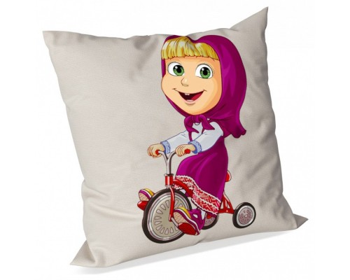 Подушка декоративная Маша и медведь