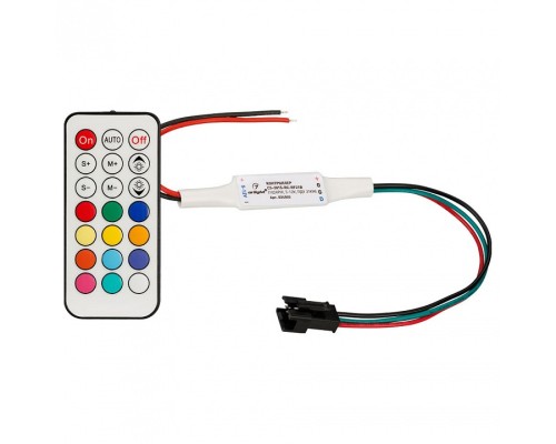 Контроллер-регулятор цвета RGBW с пультом ДУ Arlight CS-2015 CS-2015-RC-RF21B (1024pix, 5-24V, ПДУ 21кн)