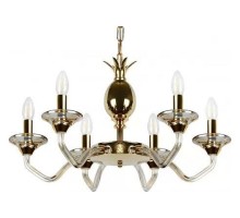 Подвесная люстра iLamp Flo YT2049-6 GD+COG