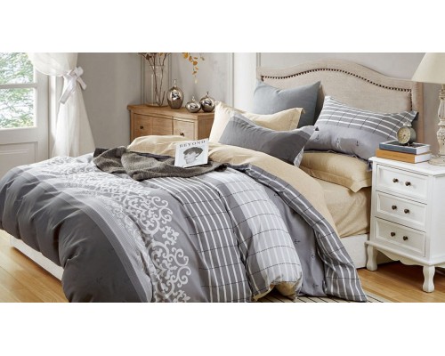 Постельное белье полутораспальное Satin de Luxe 783-SK