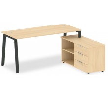 Стол письменный Metal System БА.РС-СТС-2.4 (R)