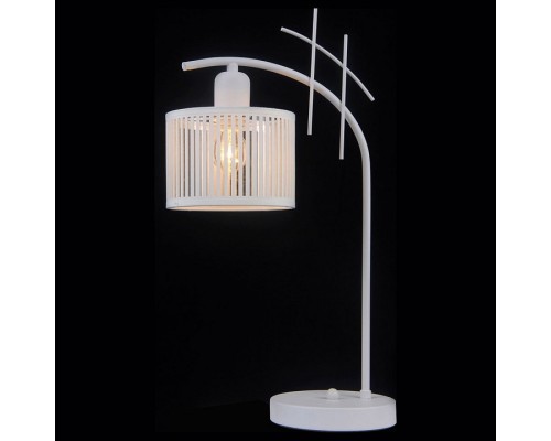 Настольная лампа декоративная Natali Kovaltseva Amsterdam AMSTERDAM 81053-1T SATIN WHITE