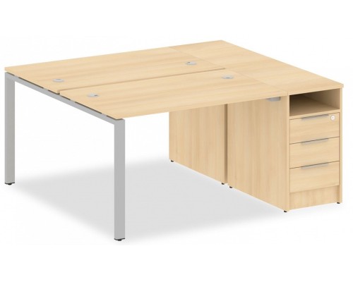 Стол письменный Metal System БП.РС-СТП-2.2