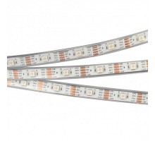 Лента светодиодная Arlight SPI-5000PGS-RAM-5060-30 12V Cx1 RGB-Auto (12mm, 4.8W/m, IP67) 029444