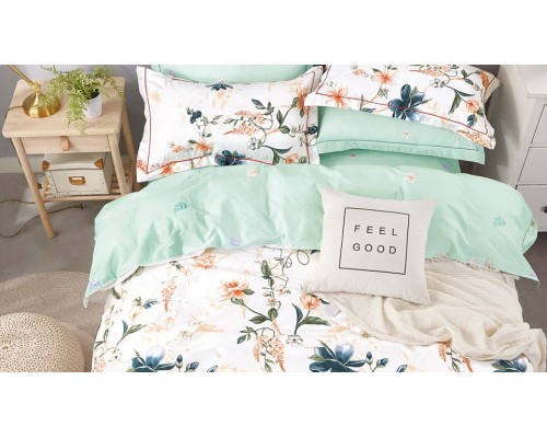 Постельное белье евростандарт Satin de Luxe 0003-SK