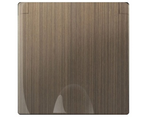 Накладка для розетки с крышкой Werkel Бронзовый WL12-SKGSC-IP44-CP