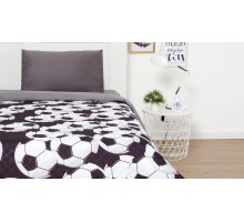 Покрывало полутораспальное Футбольный мяч