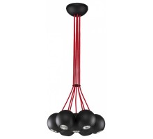 Подвесной светильник Nowodvorski Bubble Black-Red 6148