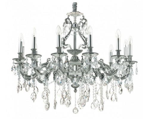 Подвесная люстра Ideal Lux Gioconda GIOCONDA SP12 ARGENTO