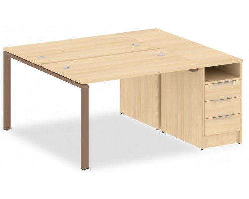 Стол письменный Metal System БП.РС-СТП-2.2