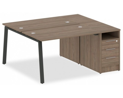 Стол письменный Metal System БА.РС-СТП-2.2