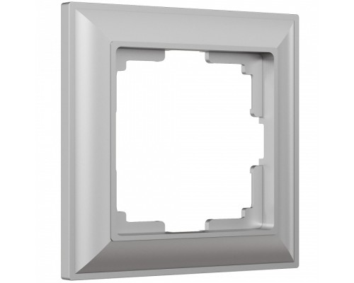 Рамка на 1 пост Werkel WL14 WL14-Frame-01 (серебряный)