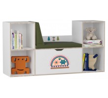 Стеллаж комбинированный Маша и медведь Folk