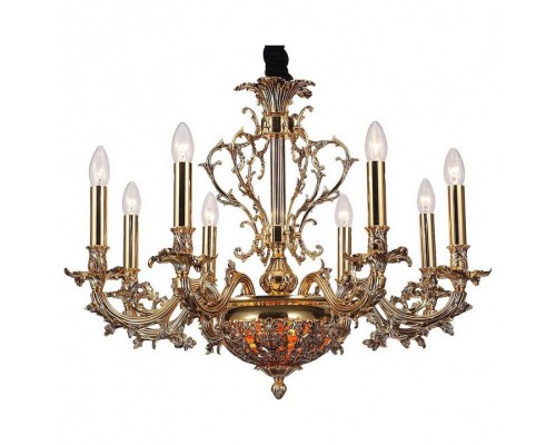 Подвесная люстра Lucia Tucci Firrnze FIRENZE 1780.8.2 antique gold
