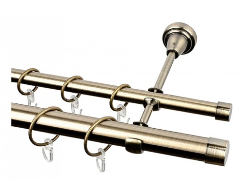 Карниз (400 см) Комплектный Золото антик