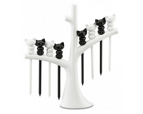 Набор из 8 шпажек (17x4.2x19.3 см) Miaou 3134417