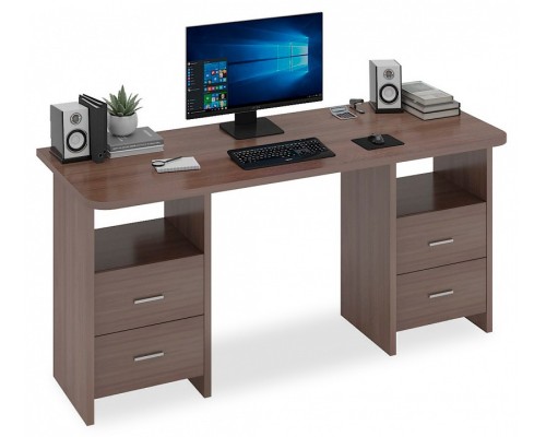 Стол письменный Домино Lite СКЛ-Прям160Р+2ТЯЛ