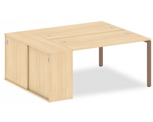 Стол письменный Metal System БП.РС-СШК-1.3 Т