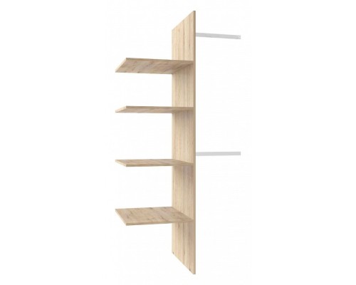 Панель с полками для шкафа Oskar 2DG