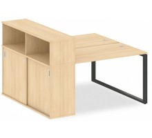 Стол письменный Metal System БО.РС-СШК-2.2 Т