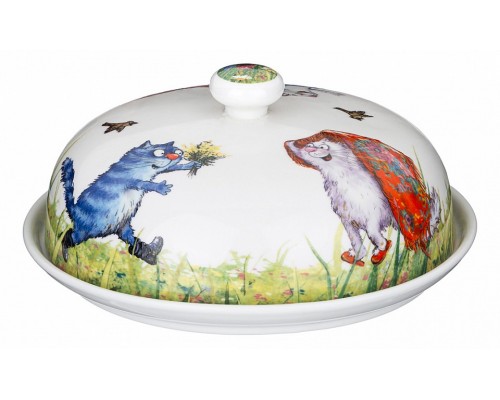 Блюдо с крышкой (23 см) Русское Поле 104-727