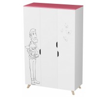 Шкаф платяной Простоквашино Скандинавик