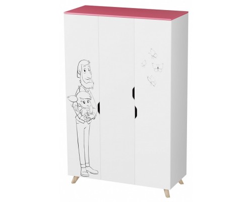 Шкаф платяной Простоквашино Скандинавик