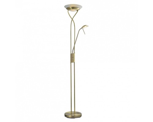 Торшер с подсветкой Arte Lamp Duetto A4399PN-2AB