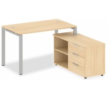 Стол письменный Metal System БП.РС-СТС-2.2 (R)