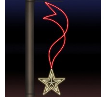 Панно световое День Победы [0.56x1.8 м] RL-KN-9-4-RWW