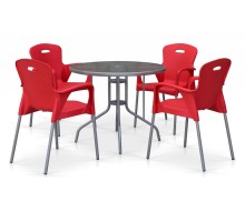 Набор уличный TD90/XRF065BR Red (4+1)