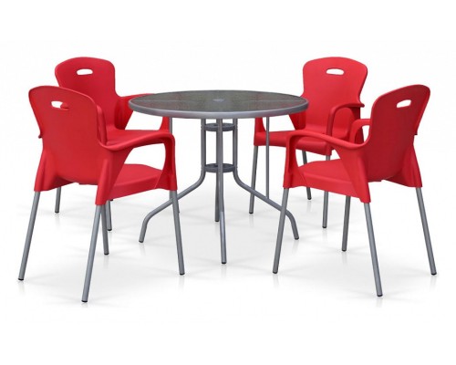 Набор уличный TD90/XRF065BR Red (4+1)