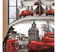 Постельное белье двуспальное Premium-3D