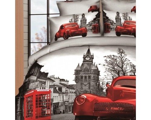 Постельное белье двуспальное Premium-3D