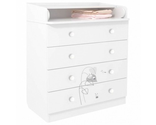 Комод пеленальный Polini kids French 1580 Amis