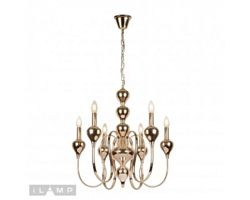 Подвесная люстра iLamp Lady 88003-6 GD