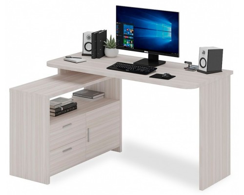 Стол письменный Домино Lite СКЛ-ПРЯМ130Р+ТБЛ