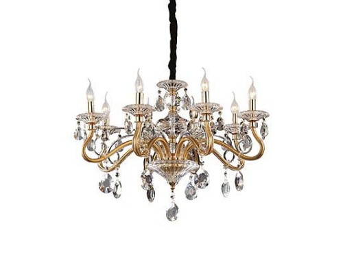 Подвесная люстра Ideal Lux Negresco NEGRESCO SP8 ORO
