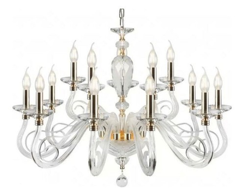 Подвесная люстра iLamp Modo P2328-10+5 GD