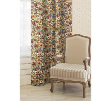 Портьера (100x260 см) 2 шт. Fleurs De Jardin